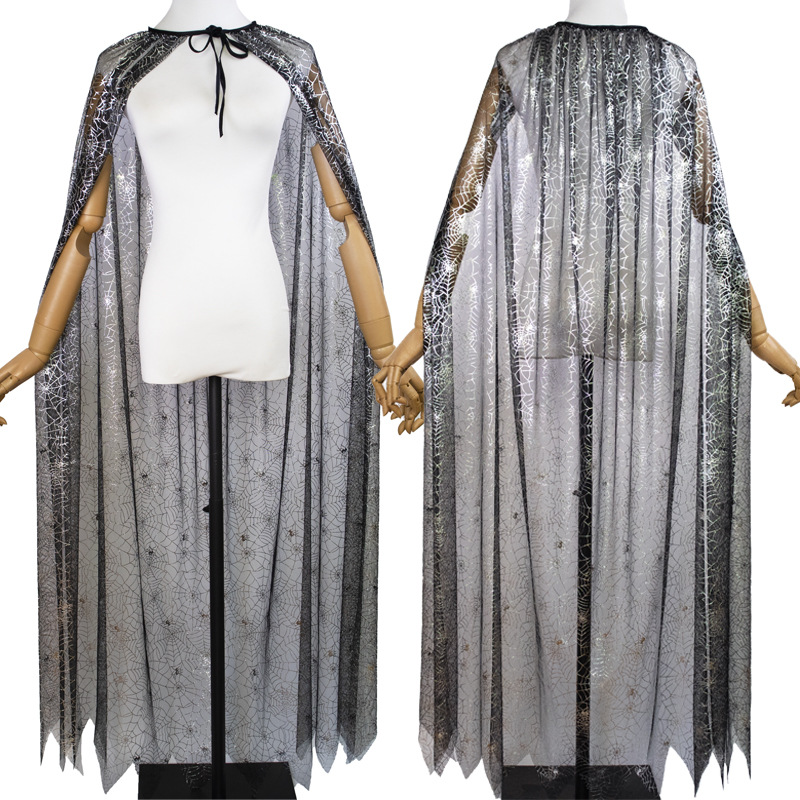Women'S Accessories Clothing - Унисекс, блестящая шаль на Хэллоуин, плащ,