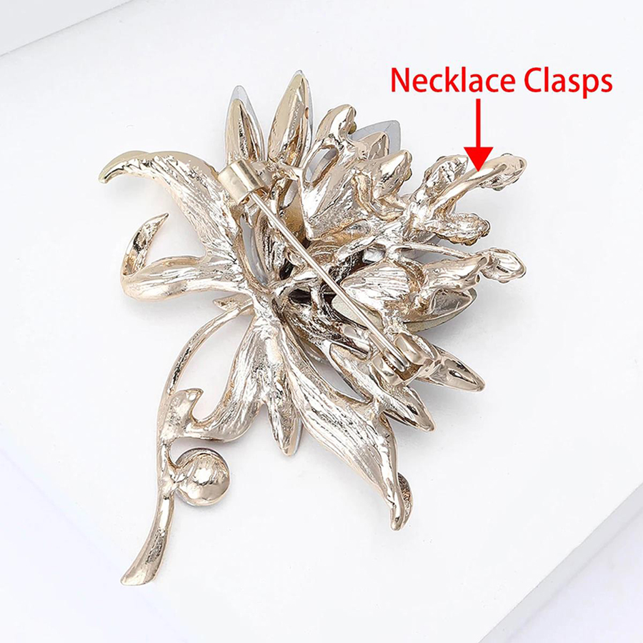Women Accessories Bouquet - Роскошные хрустальные стеклянные броши-букеты для женщин,