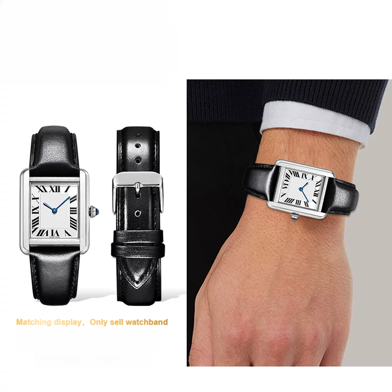 Women'S Accessories Cartier - Оригинальный кожаный ремешок для часов Cartier