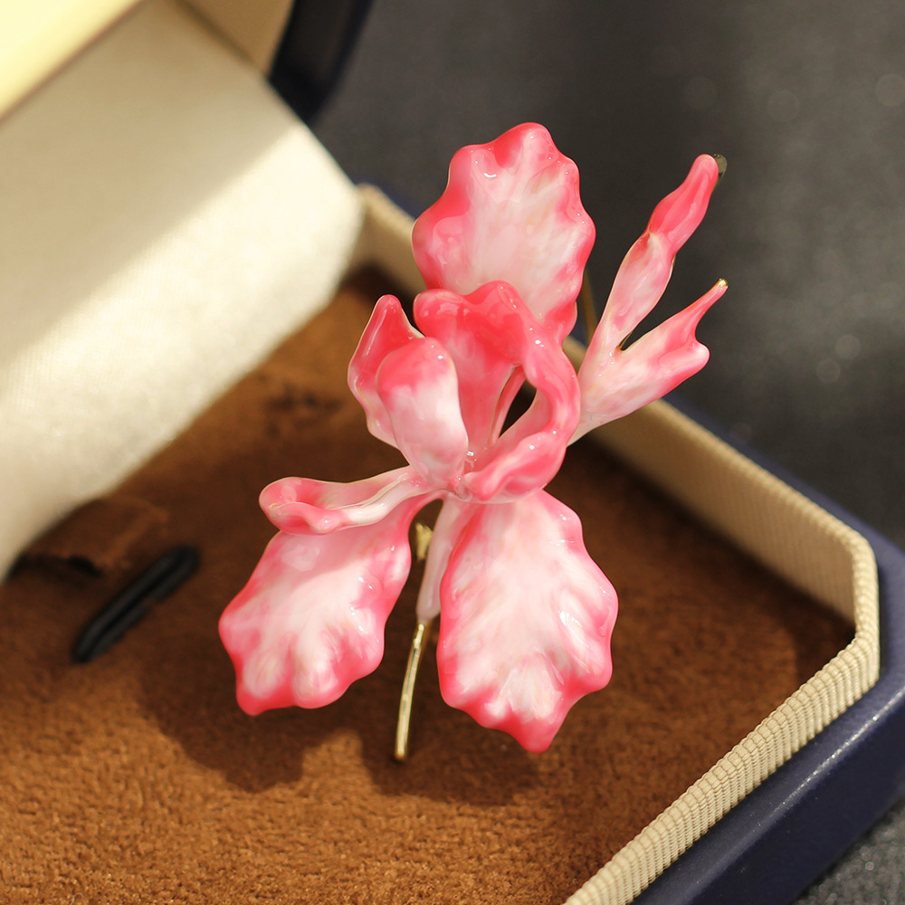 Women Accessories Bouquet - Модная брошь в виде цветка ириса