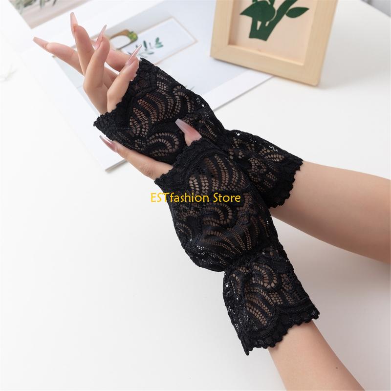 Women'S Accessories For Formal Wear - Y5GC кружевные съемные рукава манжеты многослойные
