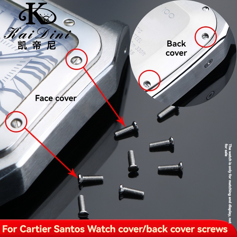 Women'S Accessories Cartier - Винты крышки часов для Cartier Santos