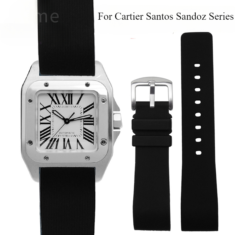 Women'S Accessories Cartier - Черный, синий силиконовый ремешок для часов
