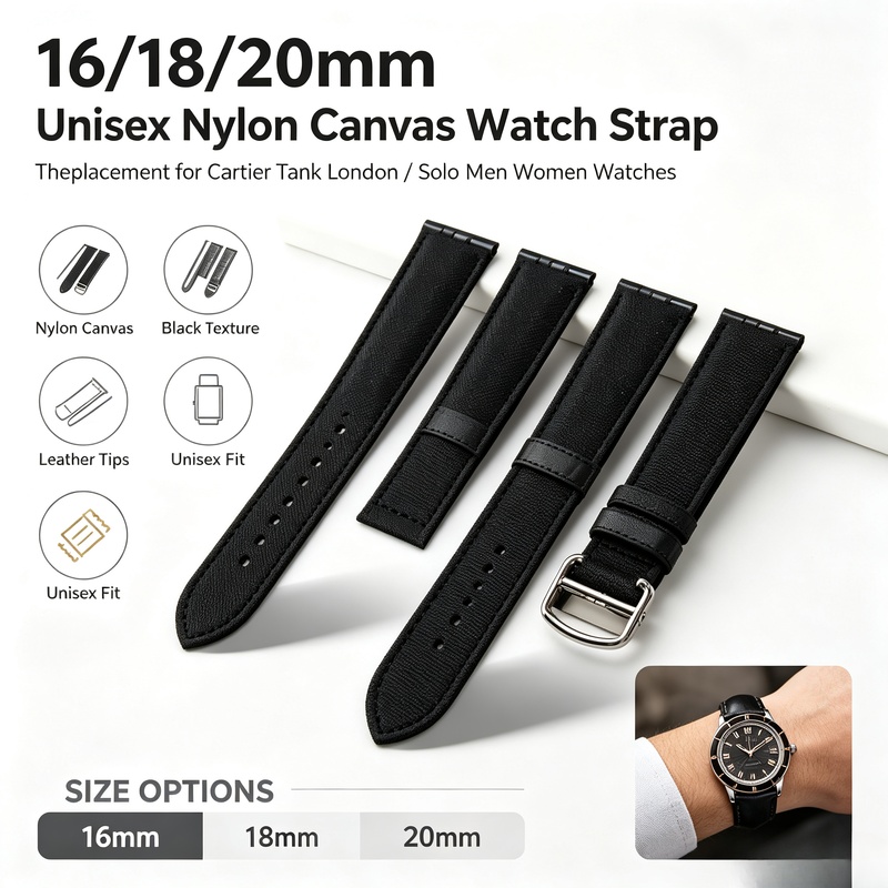Women'S Accessories Cartier - Мягкий нейлоновый ремешок для часов унисекс
