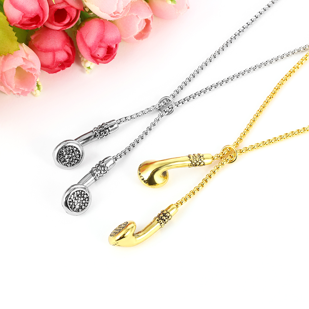 Ретро-ожерелье в виде наушнико – обзор и цена Women'S Accessories Clothing