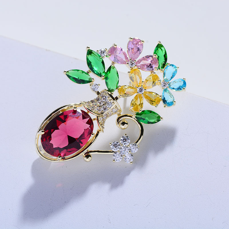 Элегантная зимняя брошь-заколк – обзор и цена Women Accessories Bouquet