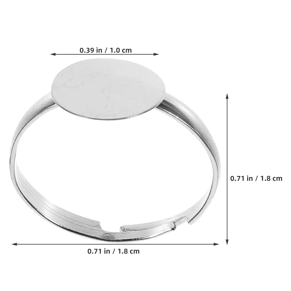 50 шт. заготовок для колец с п – обзор и цена Ring Set Adjustable