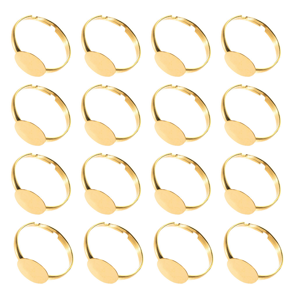 50 шт. 10 мм плоские заготовки – обзор и цена Ring Set Adjustable