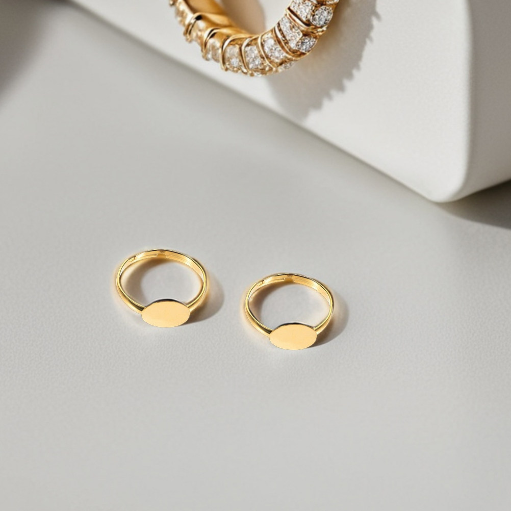 50 шт. 10 мм плоские заготовки – обзор и цена Ring Set Adjustable
