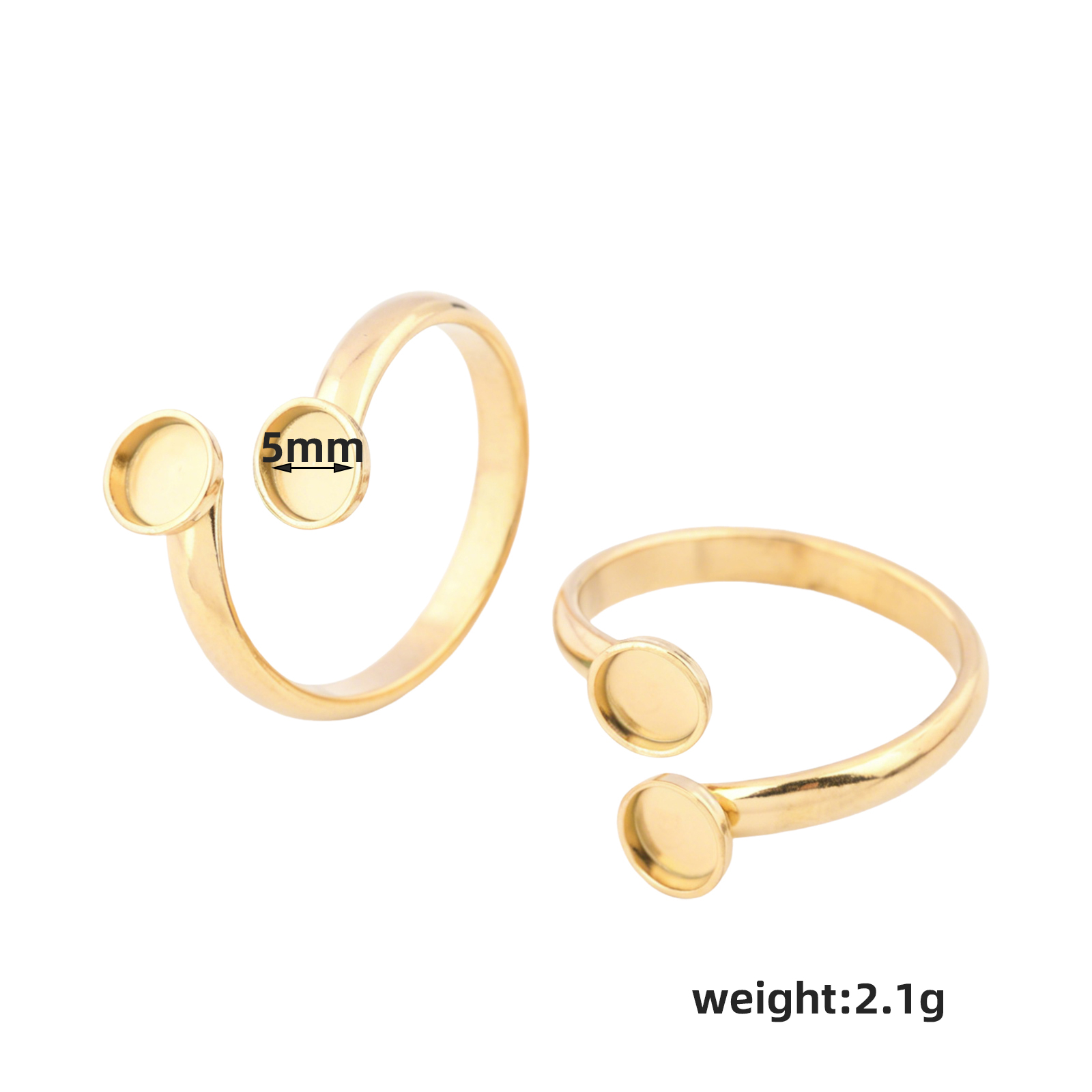 10 шт. регулируемых позолоченн – обзор и цена Ring Set Adjustable