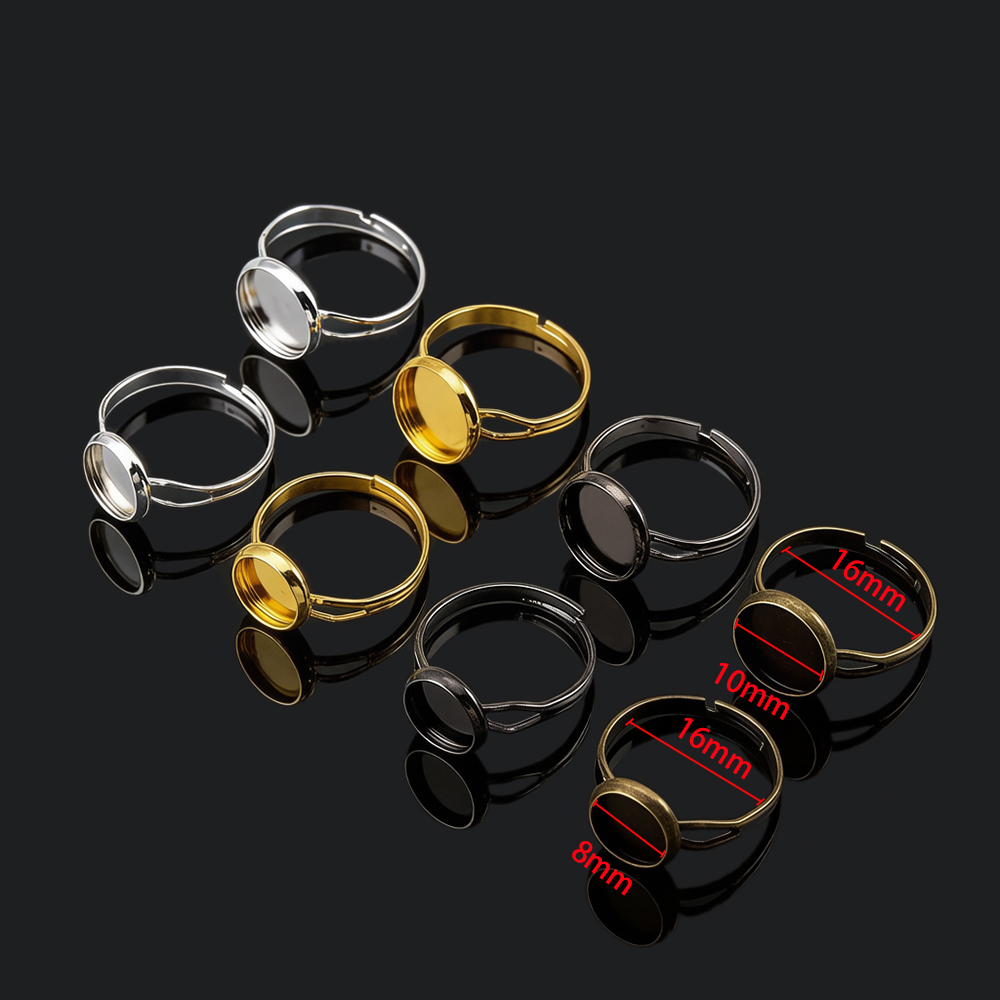 10 шт./лот, регулируемые загот – обзор и цена Ring Set Adjustable