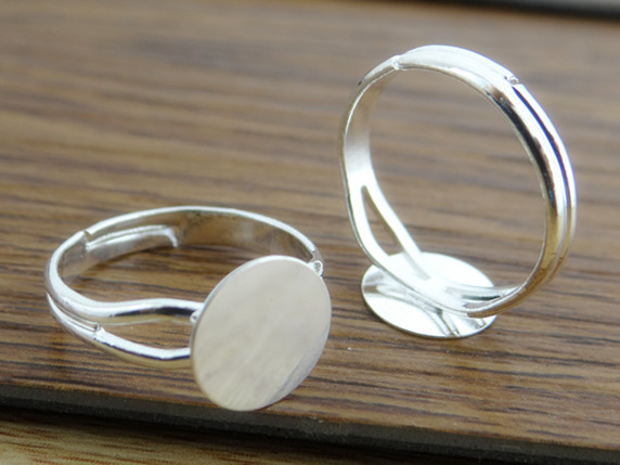 6/8/10/12 мм 10 шт. посеребрен – обзор и цена Ring Set Adjustable